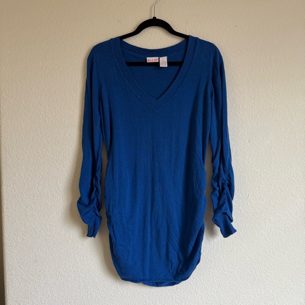 Y2K Alloy Tunic Sweater